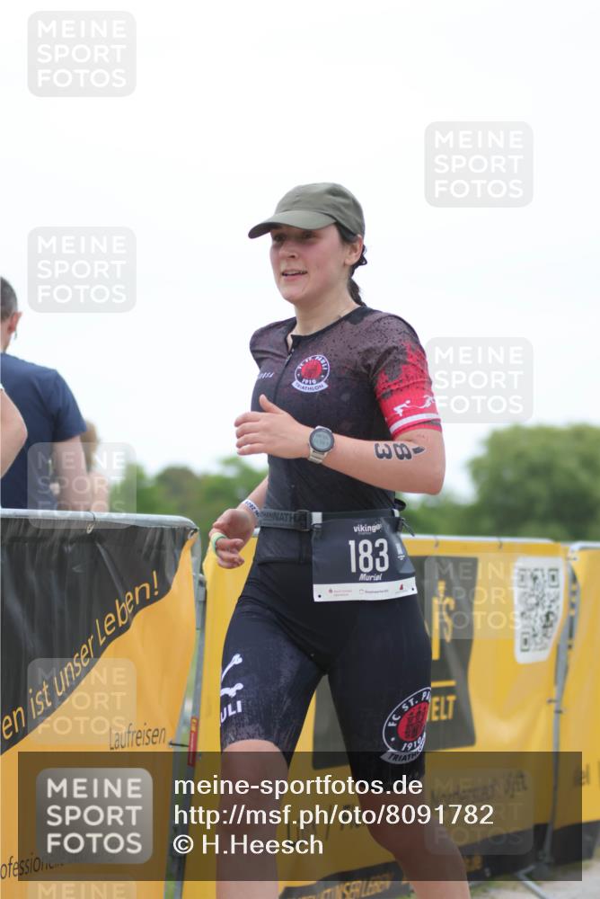 22.06.2025 - Viking Triathlon H.Heesch http://msf.ph/oto/8091782 22.06.2025 16:02:40 Laufen 183, 403 meine-sportfotos.de