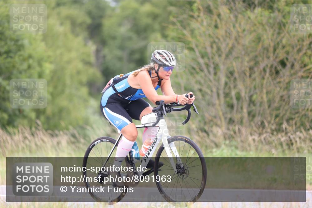 22.06.2025 - Viking Triathlon Yannick Fuchs http://msf.ph/oto/8091963 22.06.2025 13:31:04 Radfahren 619 meine-sportfotos.de