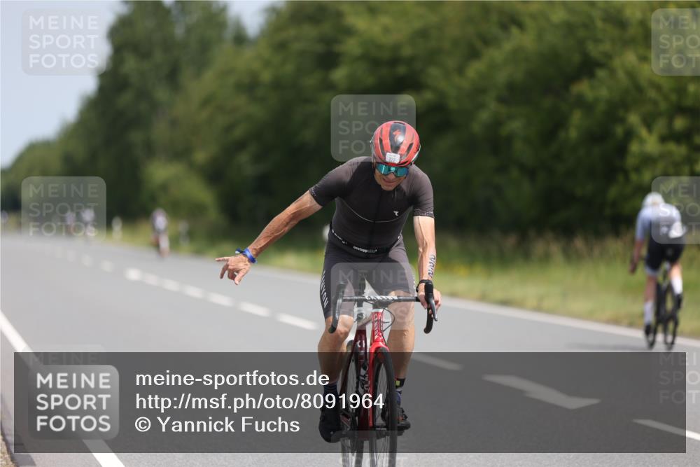 22.06.2025 - Viking Triathlon Yannick Fuchs http://msf.ph/oto/8091964 22.06.2025 11:54:04 Radfahren 159, 222 meine-sportfotos.de