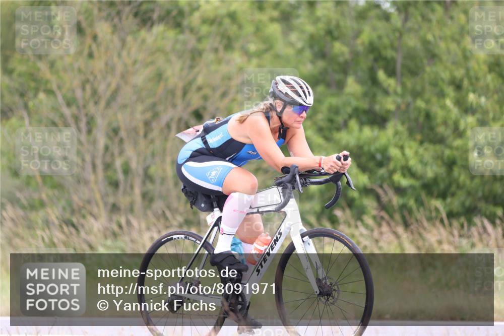 22.06.2025 - Viking Triathlon Yannick Fuchs http://msf.ph/oto/8091971 22.06.2025 13:31:05 Radfahren 619 meine-sportfotos.de