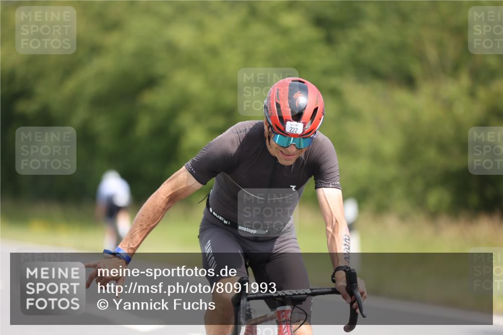 22.06.2025 - Viking Triathlon Yannick Fuchs http://msf.ph/oto/8091993 22.06.2025 11:54:05 Radfahren 159, 222 meine-sportfotos.de