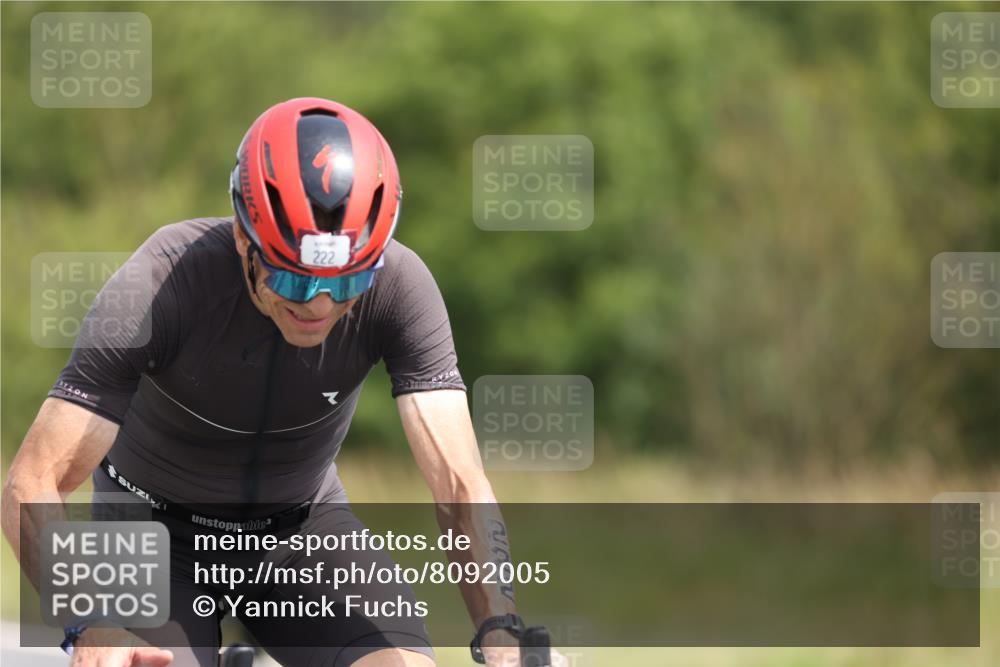 22.06.2025 - Viking Triathlon Yannick Fuchs http://msf.ph/oto/8092005 22.06.2025 11:54:05 Radfahren 159, 222 meine-sportfotos.de