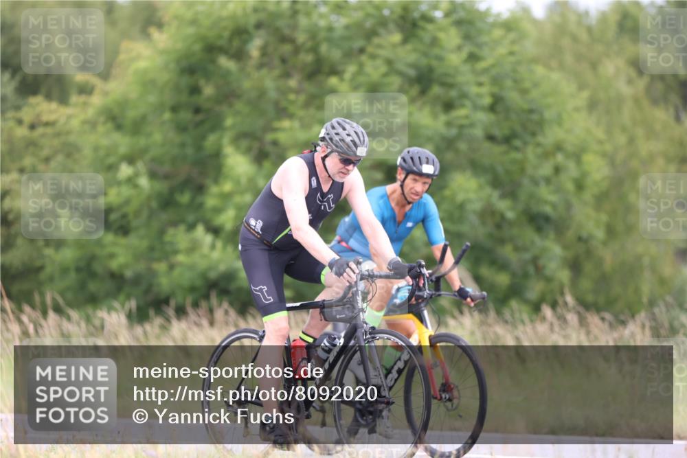 22.06.2025 - Viking Triathlon Yannick Fuchs http://msf.ph/oto/8092020 22.06.2025 13:31:25 Radfahren 23, 144, 466 meine-sportfotos.de