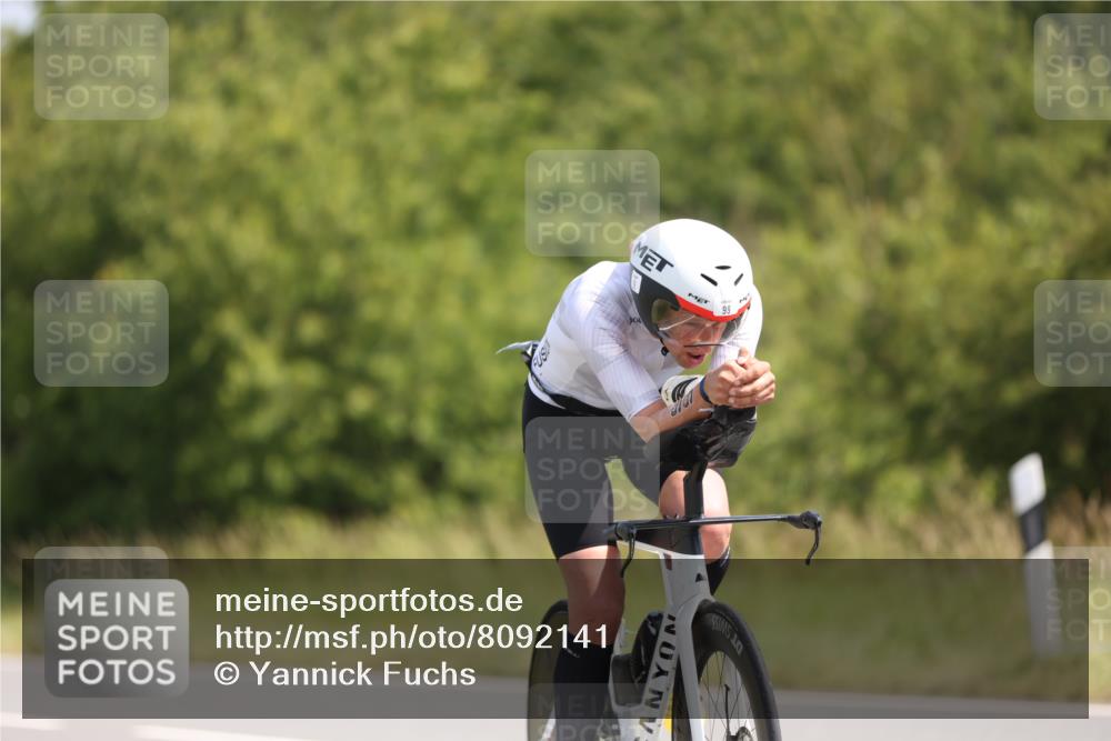 22.06.2025 - Viking Triathlon Yannick Fuchs http://msf.ph/oto/8092141 22.06.2025 11:13:01 Radfahren 99, 168, 213, 406 meine-sportfotos.de