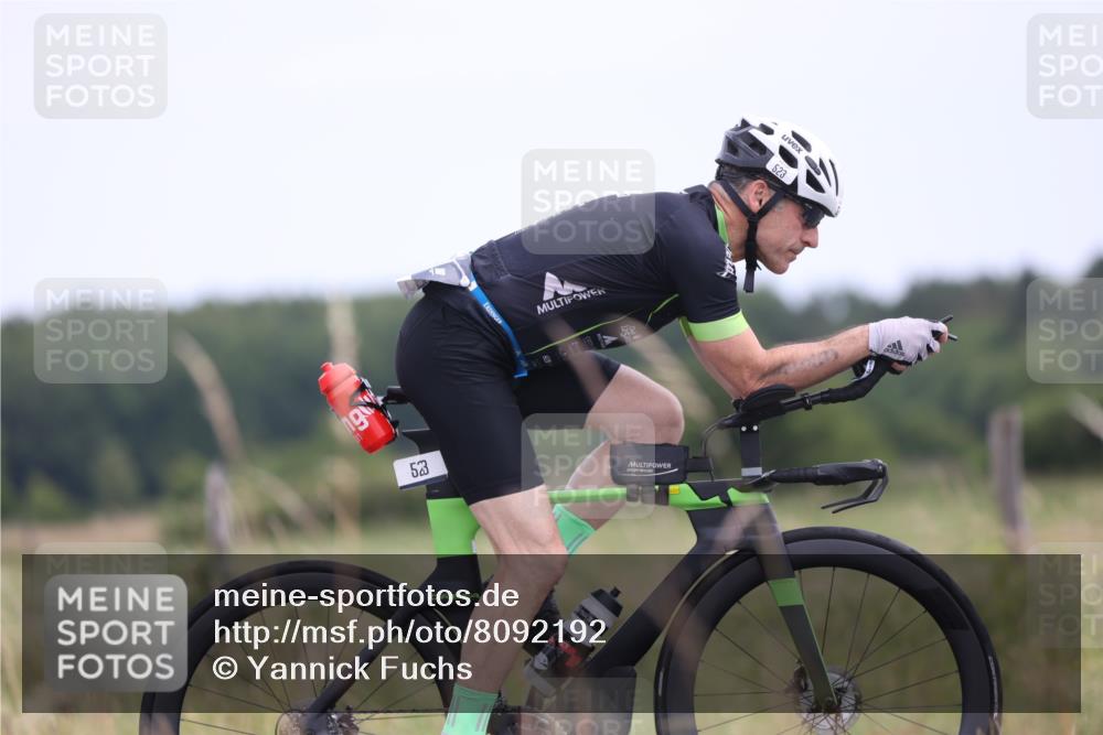 22.06.2025 - Viking Triathlon Yannick Fuchs http://msf.ph/oto/8092192 22.06.2025 13:32:25 Radfahren 241, 523 meine-sportfotos.de