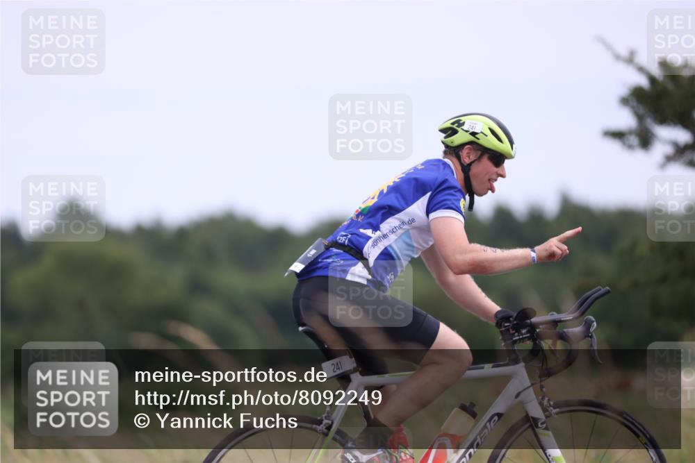 22.06.2025 - Viking Triathlon Yannick Fuchs http://msf.ph/oto/8092249 22.06.2025 13:32:33 Radfahren 241, 244 meine-sportfotos.de