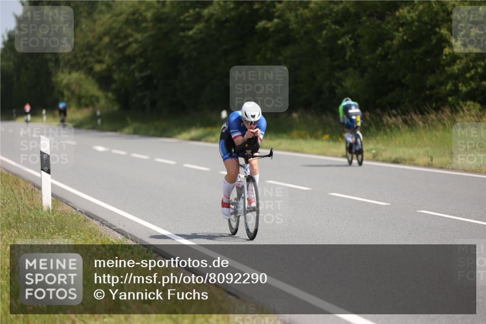 22.06.2025 - Viking Triathlon Yannick Fuchs http://msf.ph/oto/8092290 22.06.2025 11:14:39 Radfahren 60, 230, 261, 263 meine-sportfotos.de
