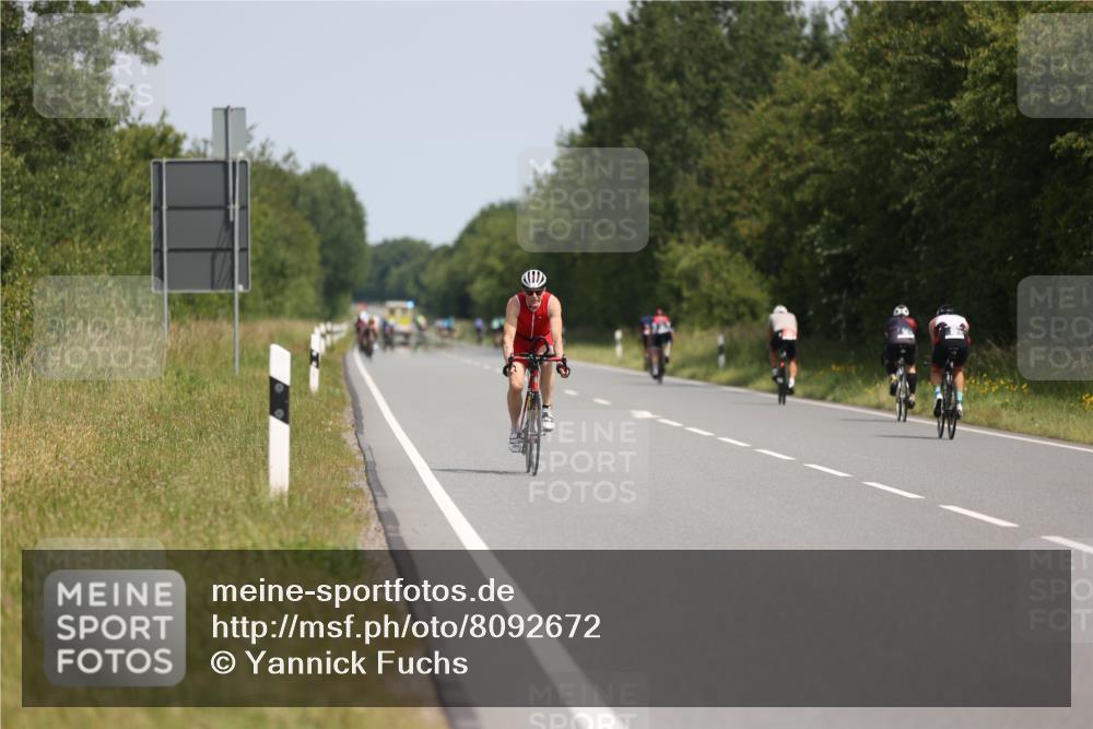 22.06.2025 - Viking Triathlon Yannick Fuchs http://msf.ph/oto/8092672 22.06.2025 11:55:16 Radfahren 160 meine-sportfotos.de