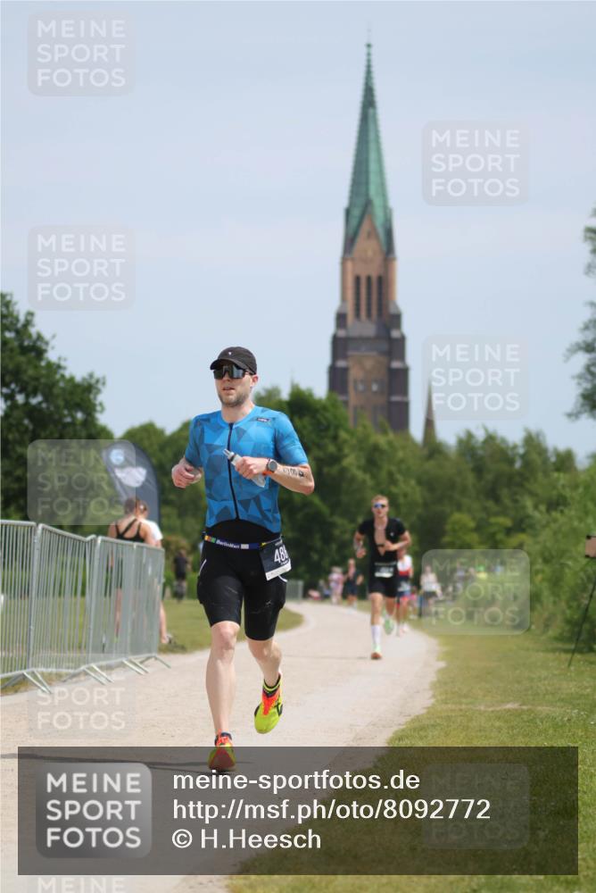 22.06.2025 - Viking Triathlon H.Heesch http://msf.ph/oto/8092772 22.06.2025 13:02:05 Laufen 203, 486 meine-sportfotos.de