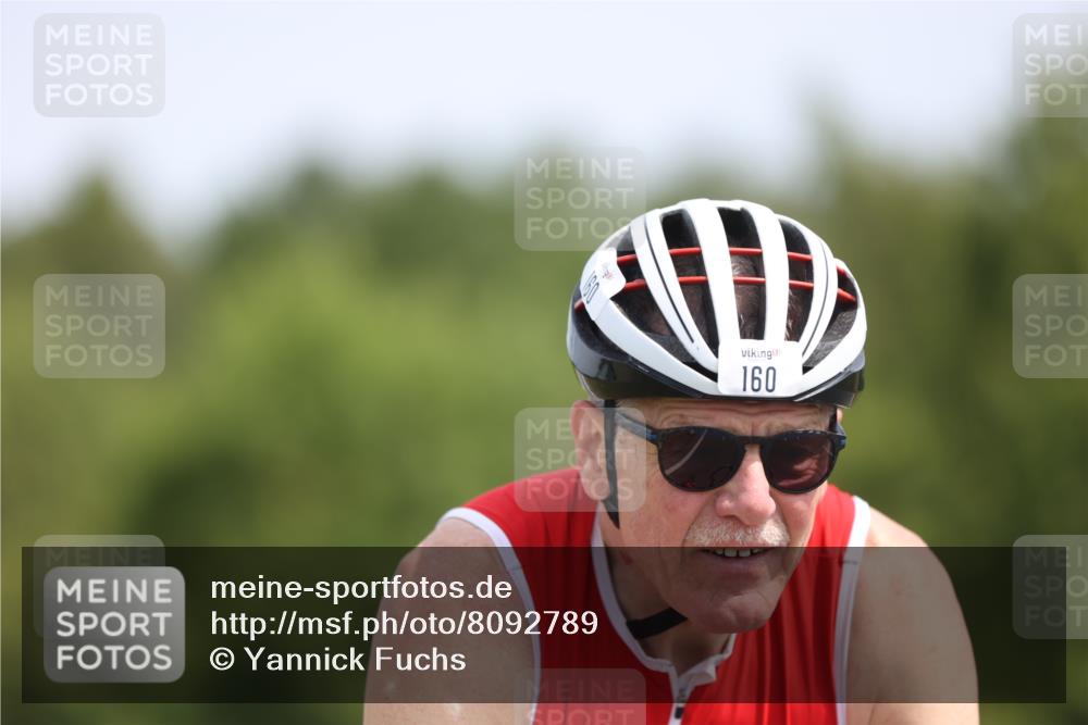22.06.2025 - Viking Triathlon Yannick Fuchs http://msf.ph/oto/8092789 22.06.2025 11:55:22 Radfahren 8, 160 meine-sportfotos.de