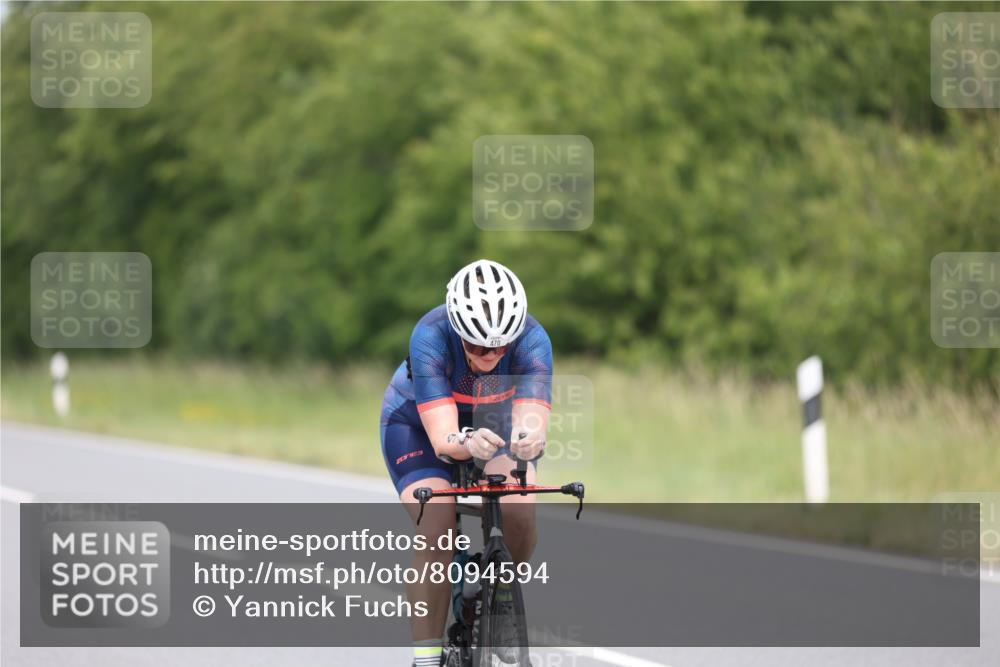 22.06.2025 - Viking Triathlon Yannick Fuchs http://msf.ph/oto/8094594 22.06.2025 13:47:52 Radfahren 470, 476 meine-sportfotos.de