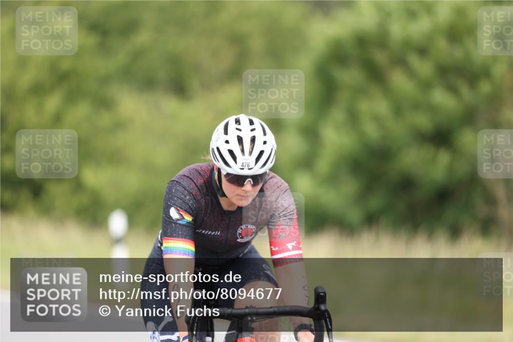22.06.2025 - Viking Triathlon Yannick Fuchs http://msf.ph/oto/8094677 22.06.2025 13:47:57 Radfahren 470, 476 meine-sportfotos.de