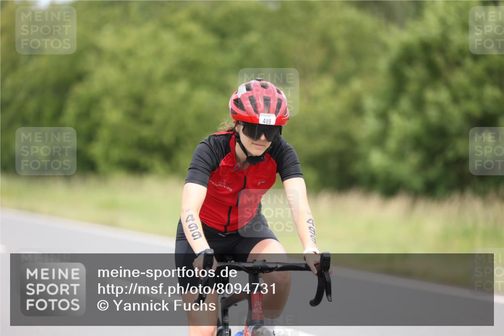 22.06.2025 - Viking Triathlon Yannick Fuchs http://msf.ph/oto/8094731 22.06.2025 13:48:21 Radfahren 499 meine-sportfotos.de