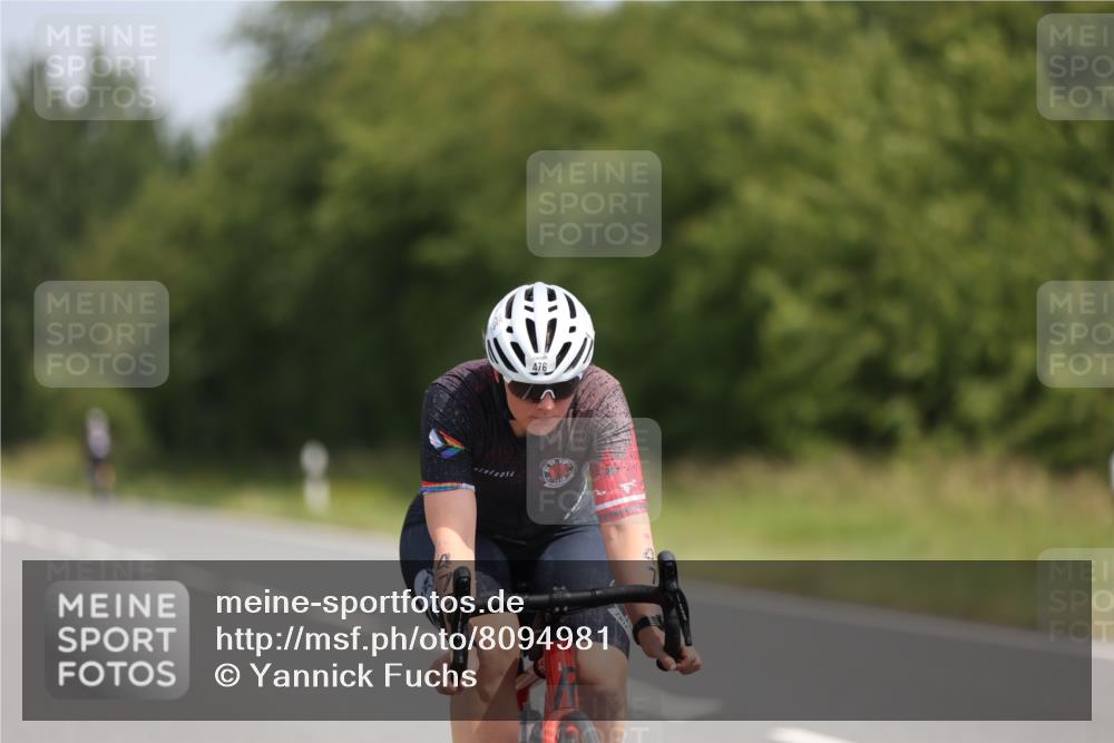 22.06.2025 - Viking Triathlon Yannick Fuchs http://msf.ph/oto/8094981 22.06.2025 11:57:15 Radfahren 282, 348, 476, 557 meine-sportfotos.de
