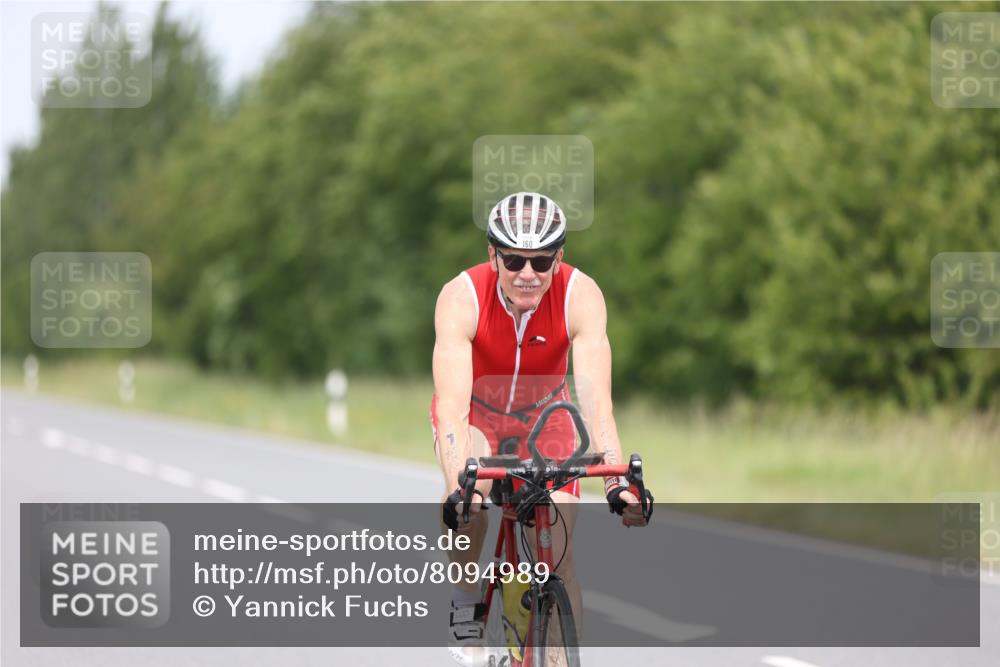 22.06.2025 - Viking Triathlon Yannick Fuchs http://msf.ph/oto/8094989 22.06.2025 13:52:56 Radfahren 160 meine-sportfotos.de