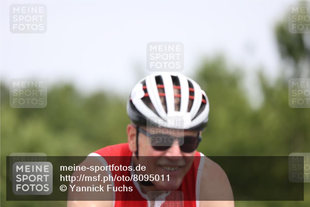 22.06.2025 - Viking Triathlon Yannick Fuchs http://msf.ph/oto/8095011 22.06.2025 13:52:58 Radfahren 160 meine-sportfotos.de