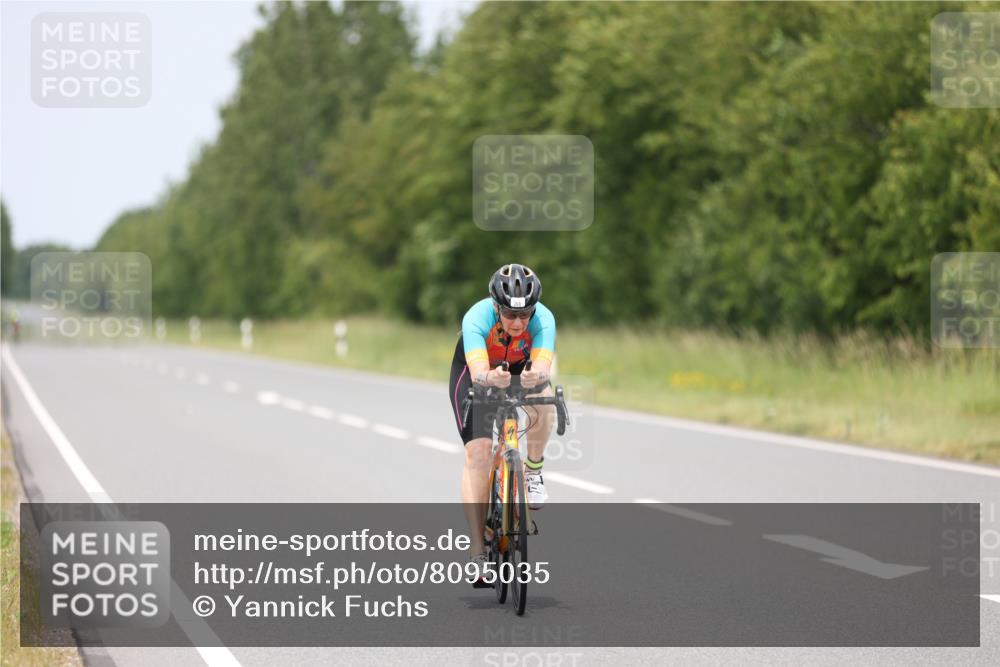 22.06.2025 - Viking Triathlon Yannick Fuchs http://msf.ph/oto/8095035 22.06.2025 13:53:22 Radfahren 268 meine-sportfotos.de