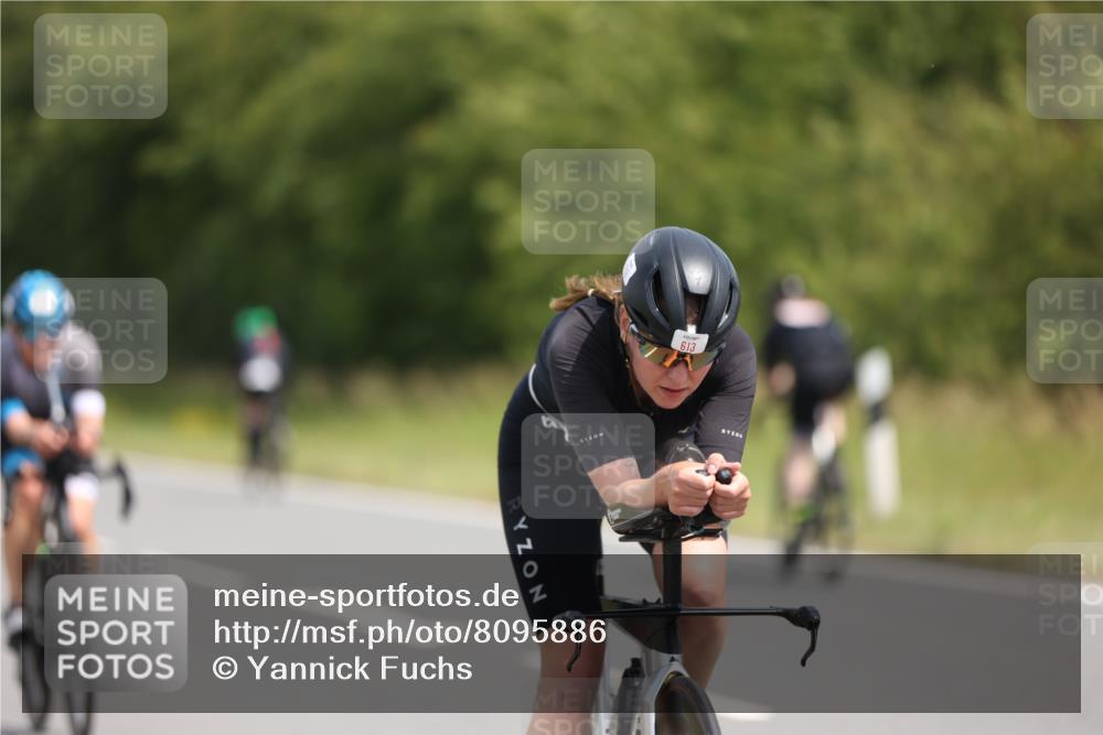 22.06.2025 - Viking Triathlon Yannick Fuchs http://msf.ph/oto/8095886 22.06.2025 11:58:34 Radfahren 12, 607, 613, 616 meine-sportfotos.de