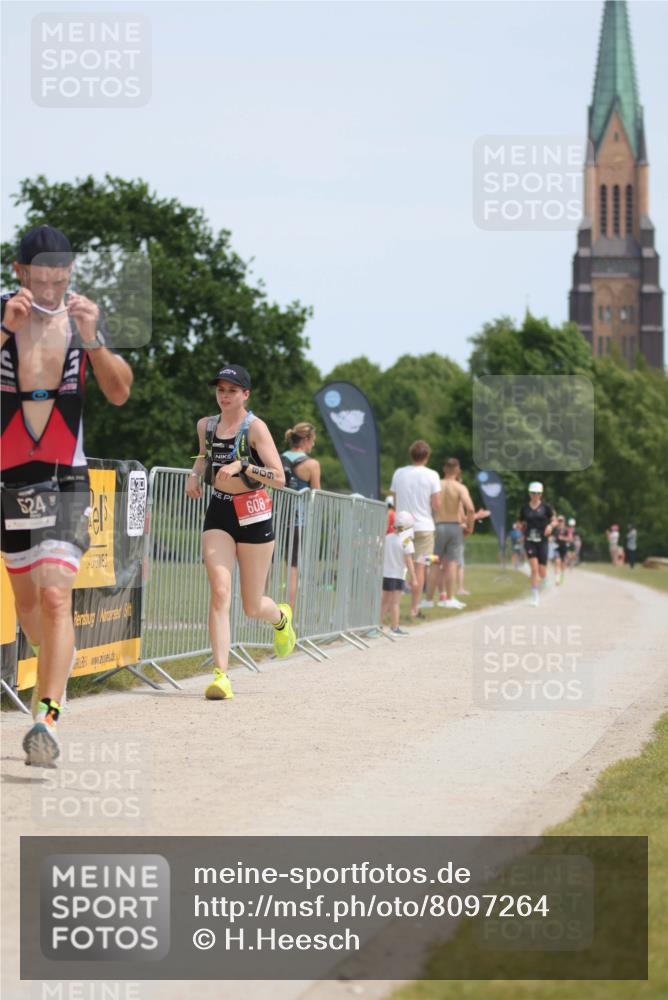 22.06.2025 - Viking Triathlon H.Heesch http://msf.ph/oto/8097264 22.06.2025 13:12:38 Laufen 524, 608 meine-sportfotos.de