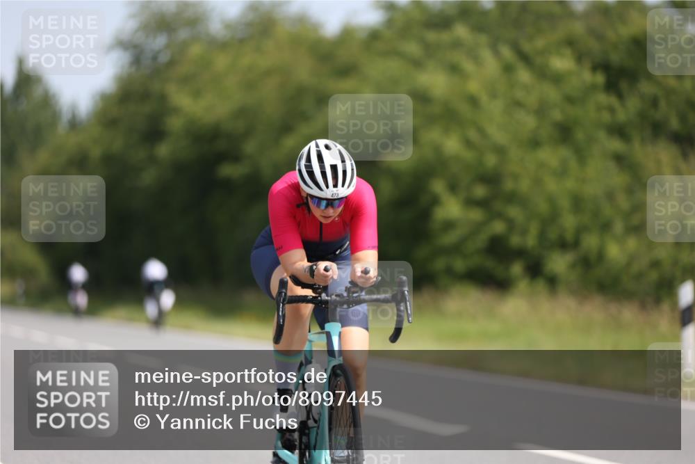 22.06.2025 - Viking Triathlon Yannick Fuchs http://msf.ph/oto/8097445 22.06.2025 11:22:15 Radfahren 42, 47, 91, 165, 257, 473, 490, 661 meine-sportfotos.de