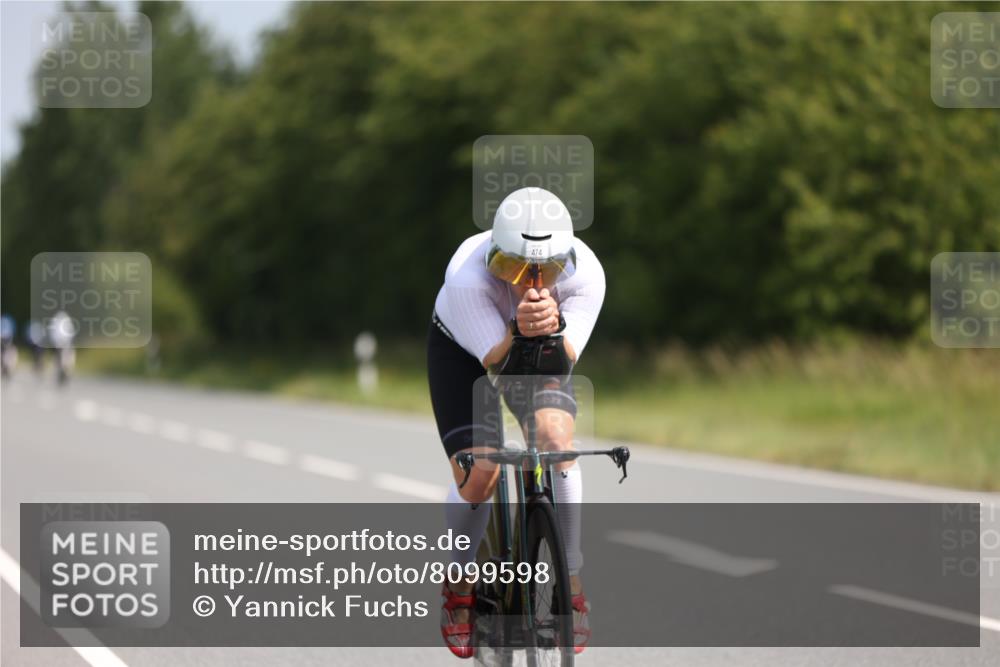 22.06.2025 - Viking Triathlon Yannick Fuchs http://msf.ph/oto/8099598 22.06.2025 11:24:04 Radfahren 396, 436, 474, 658 meine-sportfotos.de