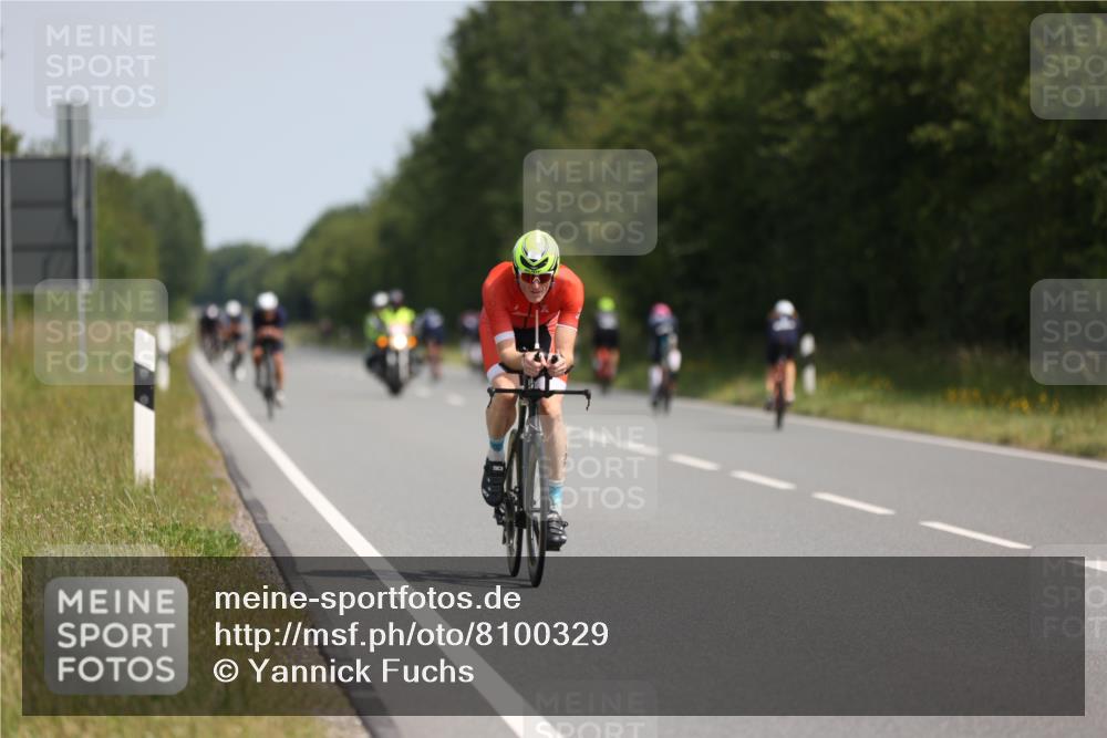 22.06.2025 - Viking Triathlon Yannick Fuchs http://msf.ph/oto/8100329 22.06.2025 11:24:44 Radfahren 107, 204 meine-sportfotos.de