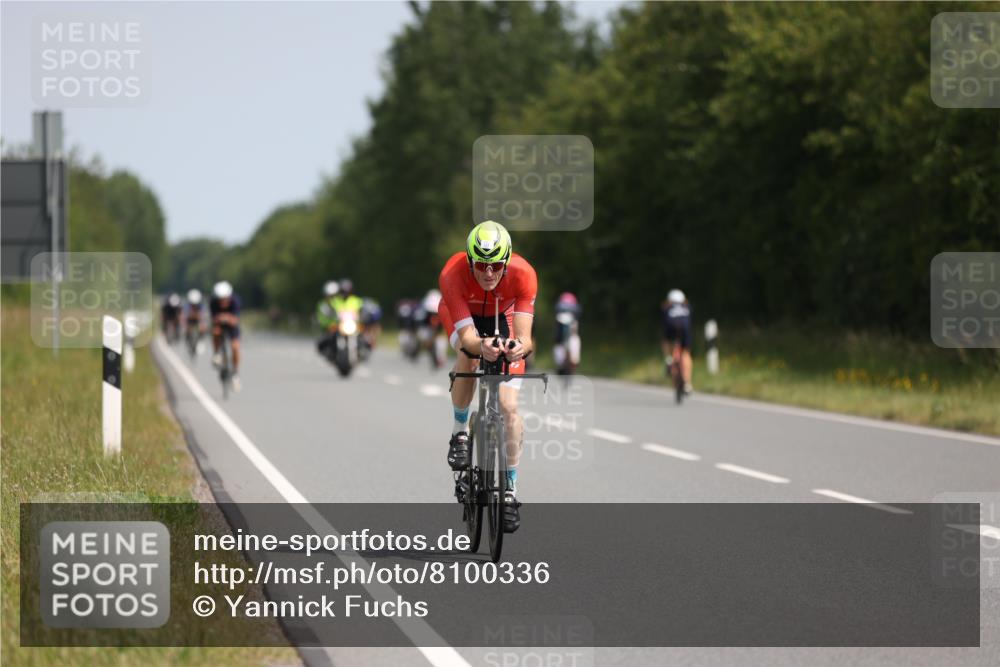 22.06.2025 - Viking Triathlon Yannick Fuchs http://msf.ph/oto/8100336 22.06.2025 11:24:44 Radfahren 107, 204 meine-sportfotos.de
