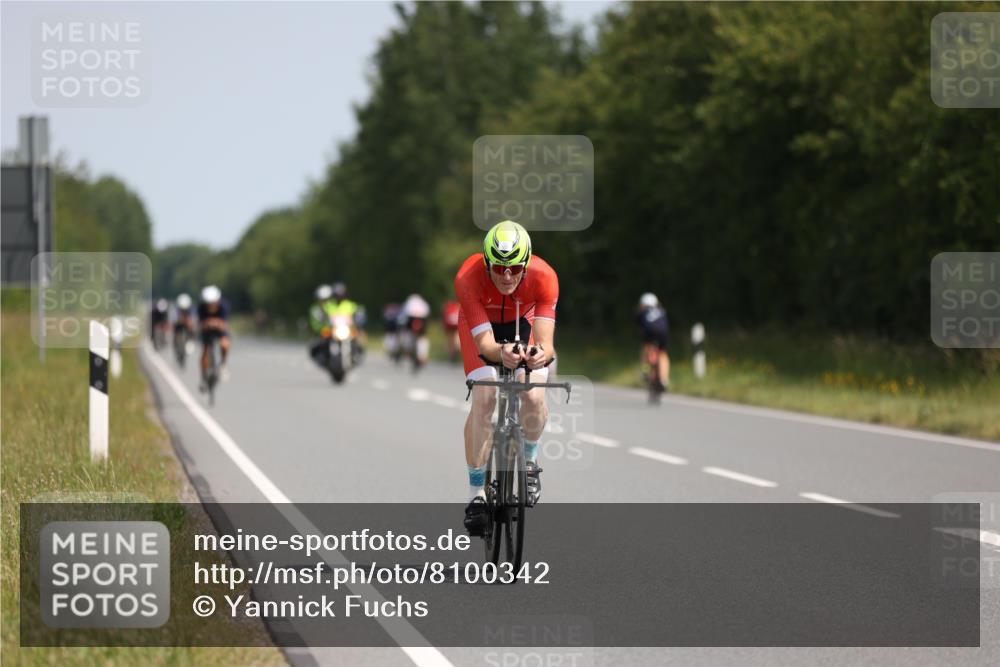 22.06.2025 - Viking Triathlon Yannick Fuchs http://msf.ph/oto/8100342 22.06.2025 11:24:45 Radfahren 107, 204, 603 meine-sportfotos.de