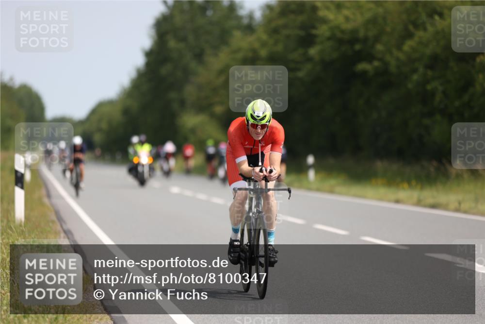 22.06.2025 - Viking Triathlon Yannick Fuchs http://msf.ph/oto/8100347 22.06.2025 11:24:45 Radfahren 107, 204, 603 meine-sportfotos.de