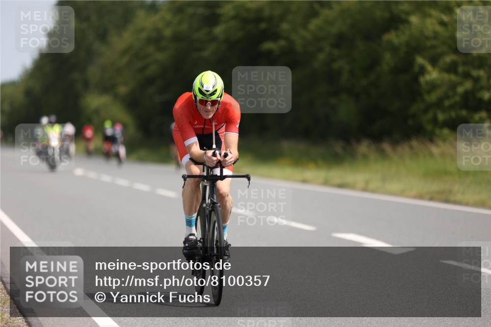 22.06.2025 - Viking Triathlon Yannick Fuchs http://msf.ph/oto/8100357 22.06.2025 11:24:45 Radfahren 107, 204, 603 meine-sportfotos.de