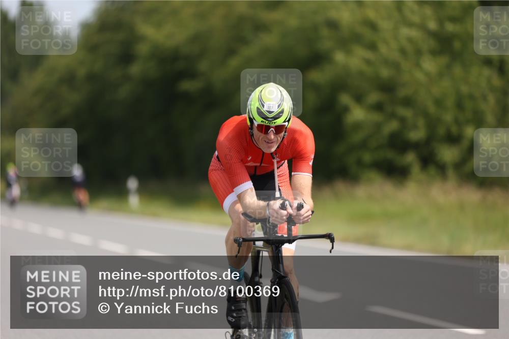 22.06.2025 - Viking Triathlon Yannick Fuchs http://msf.ph/oto/8100369 22.06.2025 11:24:46 Radfahren 107, 204, 603 meine-sportfotos.de