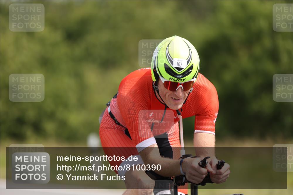 22.06.2025 - Viking Triathlon Yannick Fuchs http://msf.ph/oto/8100390 22.06.2025 11:24:46 Radfahren 107, 204, 603 meine-sportfotos.de