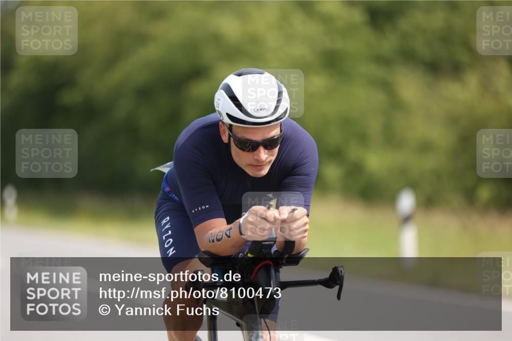 22.06.2025 - Viking Triathlon Yannick Fuchs http://msf.ph/oto/8100473 22.06.2025 11:24:51 Radfahren 204, 548, 603 meine-sportfotos.de
