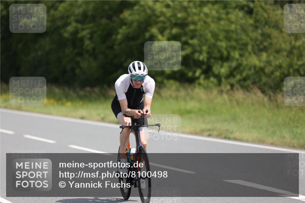 22.06.2025 - Viking Triathlon Yannick Fuchs http://msf.ph/oto/8100498 22.06.2025 12:03:49 Radfahren 60, 264, 629 meine-sportfotos.de
