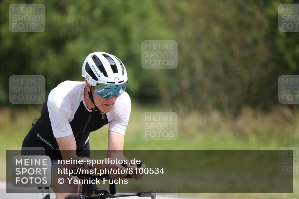 22.06.2025 - Viking Triathlon Yannick Fuchs http://msf.ph/oto/8100534 22.06.2025 12:03:50 Radfahren 60, 264 meine-sportfotos.de