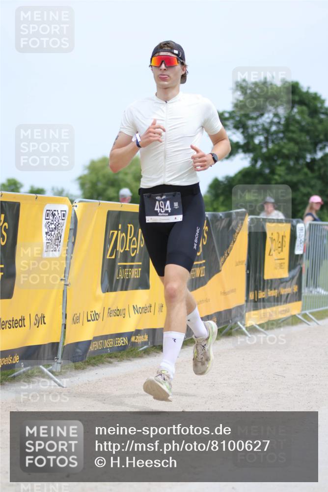 22.06.2025 - Viking Triathlon H.Heesch http://msf.ph/oto/8100627 22.06.2025 13:34:14 Laufen 1, 494 meine-sportfotos.de