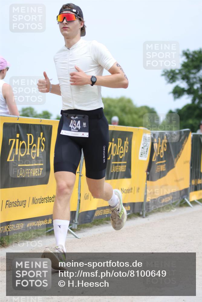 22.06.2025 - Viking Triathlon H.Heesch http://msf.ph/oto/8100649 22.06.2025 13:34:14 Laufen 1, 494 meine-sportfotos.de