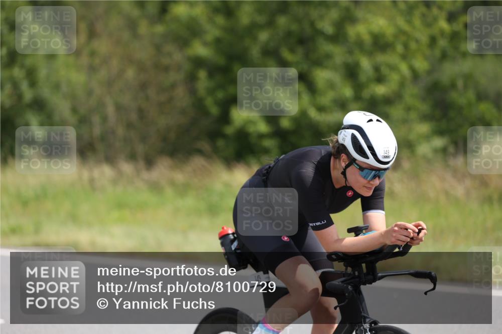 22.06.2025 - Viking Triathlon Yannick Fuchs http://msf.ph/oto/8100729 22.06.2025 12:04:09 Radfahren 38, 42, 142, 149, 333, 351, 517, 650 meine-sportfotos.de