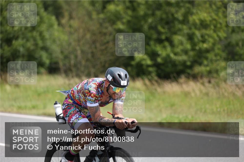 22.06.2025 - Viking Triathlon Yannick Fuchs http://msf.ph/oto/8100838 22.06.2025 12:04:13 Radfahren 38, 142, 149, 333, 517, 650 meine-sportfotos.de