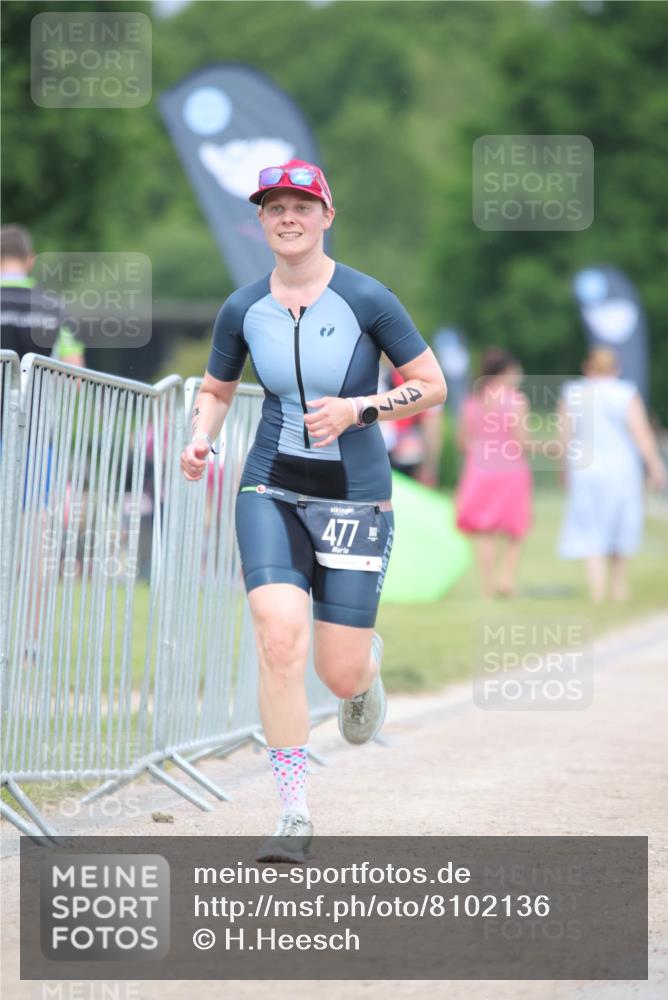 22.06.2025 - Viking Triathlon H.Heesch http://msf.ph/oto/8102136 22.06.2025 16:49:39 Laufen 477, 499 meine-sportfotos.de