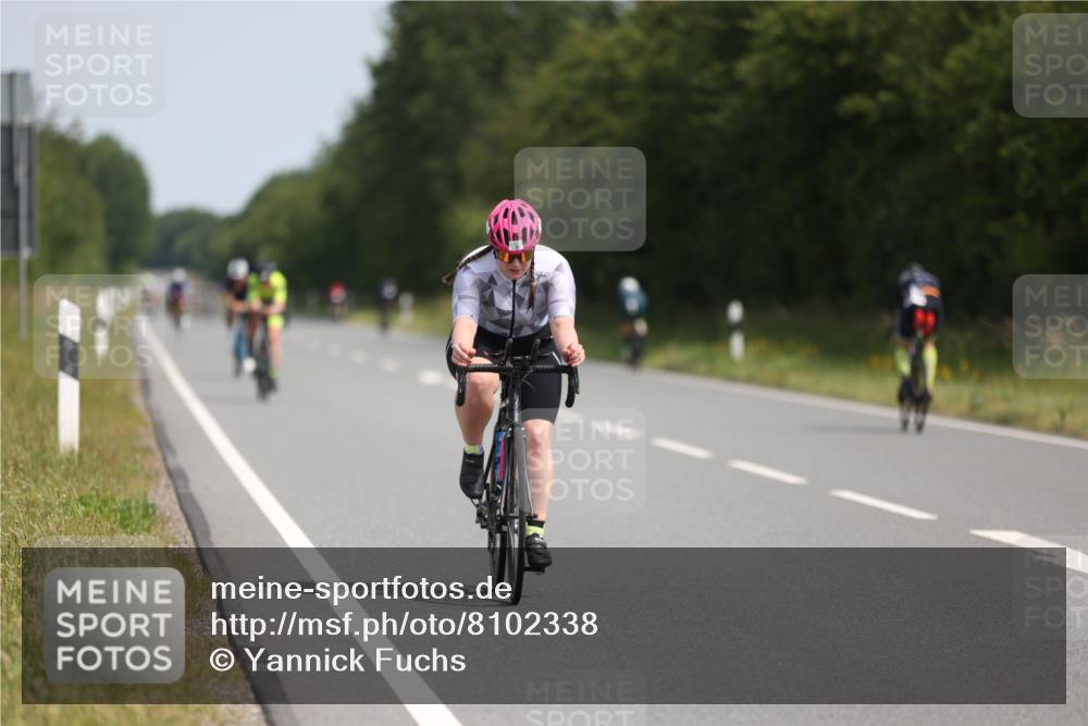 22.06.2025 - Viking Triathlon Yannick Fuchs http://msf.ph/oto/8102338 22.06.2025 11:26:25 Radfahren 61, 236, 659 meine-sportfotos.de