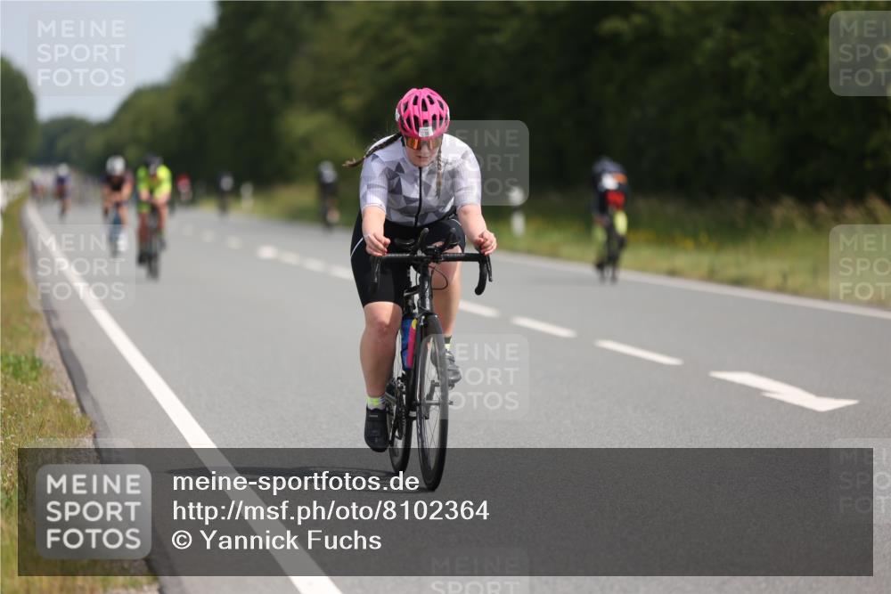 22.06.2025 - Viking Triathlon Yannick Fuchs http://msf.ph/oto/8102364 22.06.2025 11:26:26 Radfahren 61, 236, 659 meine-sportfotos.de