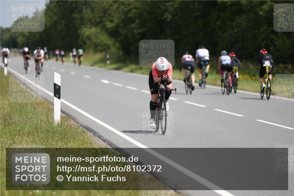 22.06.2025 - Viking Triathlon Yannick Fuchs http://msf.ph/oto/8102372 22.06.2025 12:05:26 Radfahren 232, 286, 308, 609, 612 meine-sportfotos.de