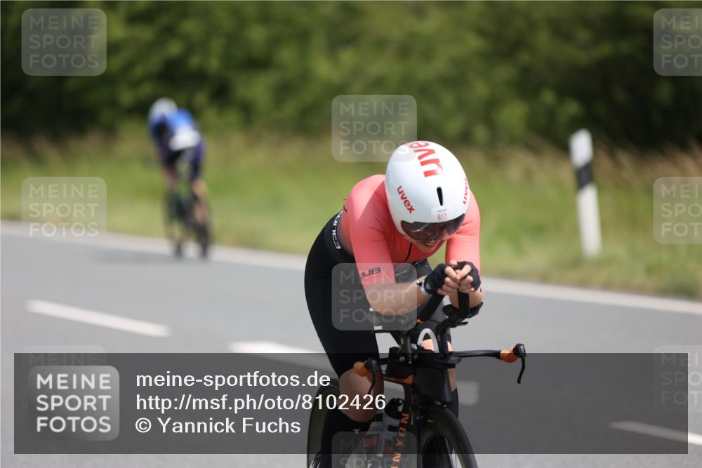 22.06.2025 - Viking Triathlon Yannick Fuchs http://msf.ph/oto/8102426 22.06.2025 12:05:28 Radfahren 183, 232, 308, 609, 612 meine-sportfotos.de
