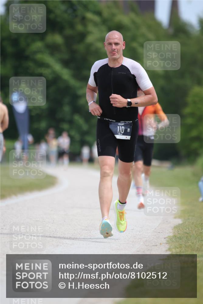 22.06.2025 - Viking Triathlon H.Heesch http://msf.ph/oto/8102512 22.06.2025 13:20:18 Laufen 33, 110 meine-sportfotos.de