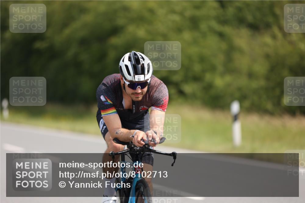 22.06.2025 - Viking Triathlon Yannick Fuchs http://msf.ph/oto/8102713 22.06.2025 11:26:32 Radfahren 61, 393, 488, 659 meine-sportfotos.de
