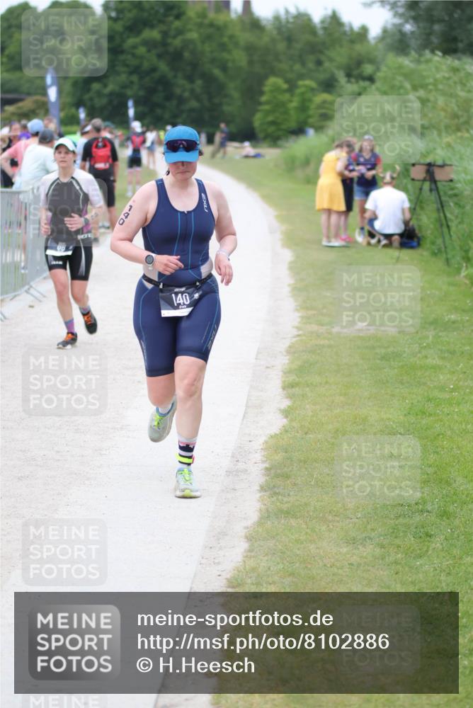 22.06.2025 - Viking Triathlon H.Heesch http://msf.ph/oto/8102886 22.06.2025 15:49:07 Laufen 86, 140 meine-sportfotos.de