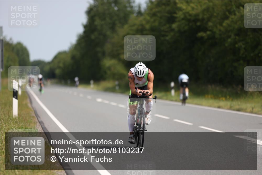 22.06.2025 - Viking Triathlon Yannick Fuchs http://msf.ph/oto/8103237 22.06.2025 11:26:58 Radfahren 145, 167, 176, 248, 368 meine-sportfotos.de