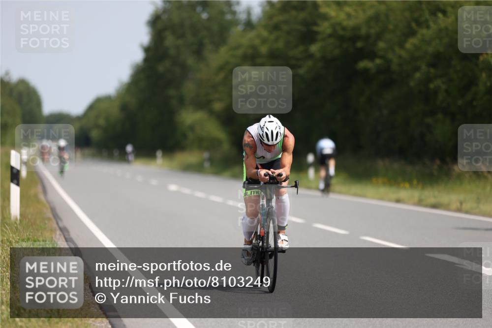 22.06.2025 - Viking Triathlon Yannick Fuchs http://msf.ph/oto/8103249 22.06.2025 11:26:58 Radfahren 145, 167, 176, 248, 368 meine-sportfotos.de