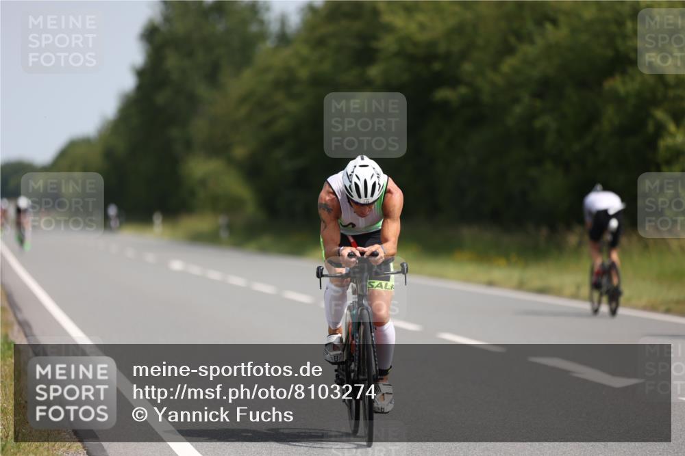 22.06.2025 - Viking Triathlon Yannick Fuchs http://msf.ph/oto/8103274 22.06.2025 11:26:58 Radfahren 145, 167, 176, 248, 368 meine-sportfotos.de